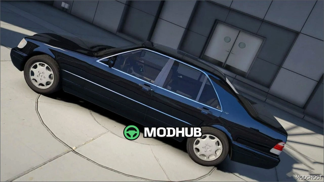 Автомобіль Mercedes Benz S Class W140 для GTA 5
