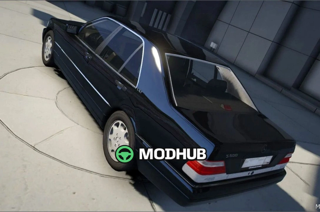 Автомобіль Mercedes Benz S Class W140 для GTA 5 — 2