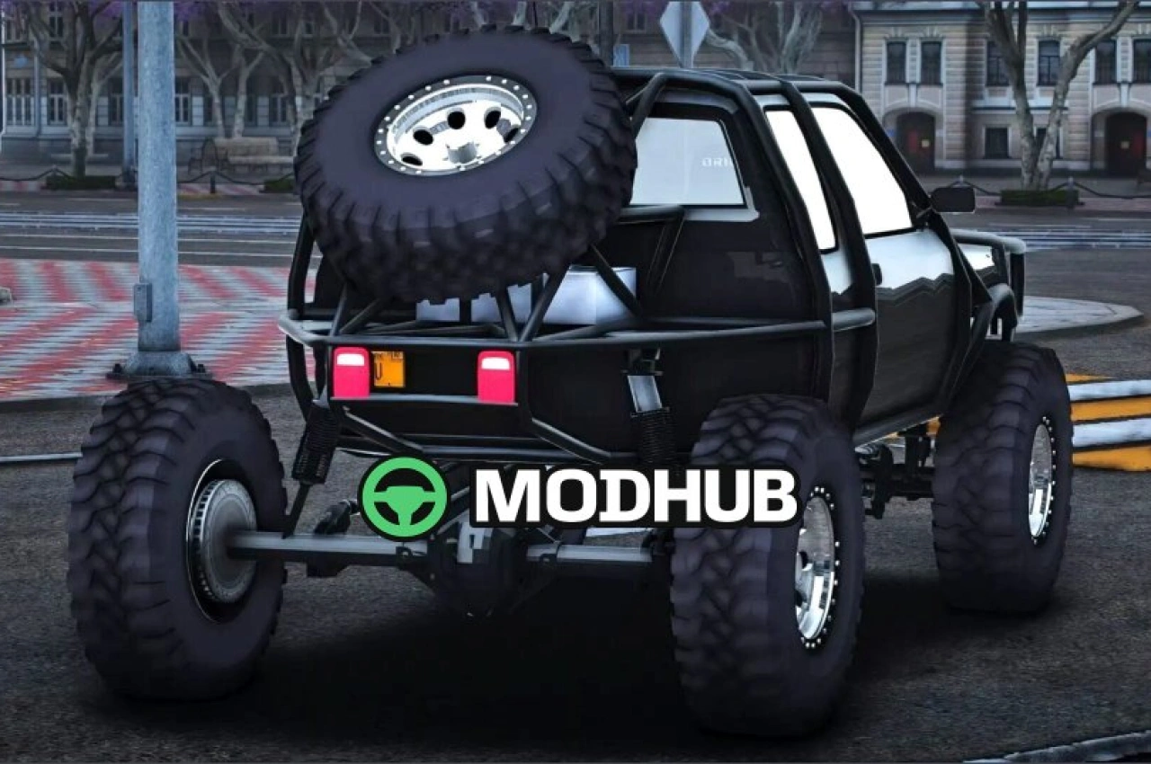 Автомобіль Toyota Hilux Crawler для GTA 5 — 3