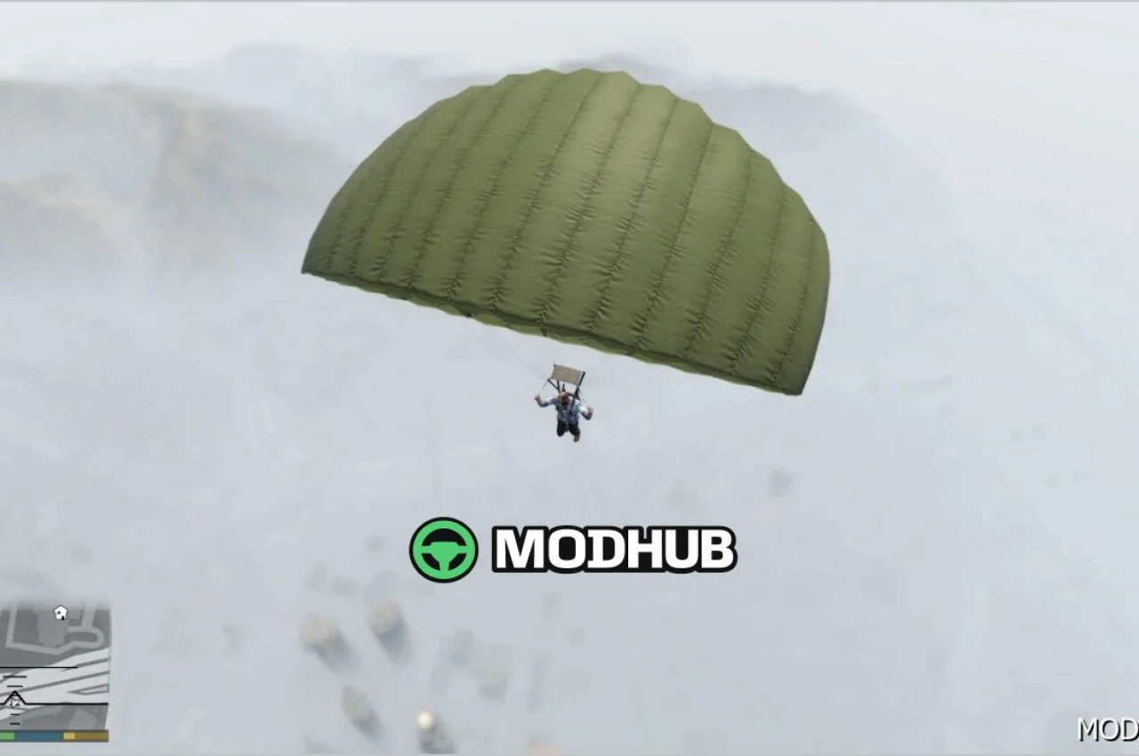 Парашут PUBG для GTA 5 — 1
