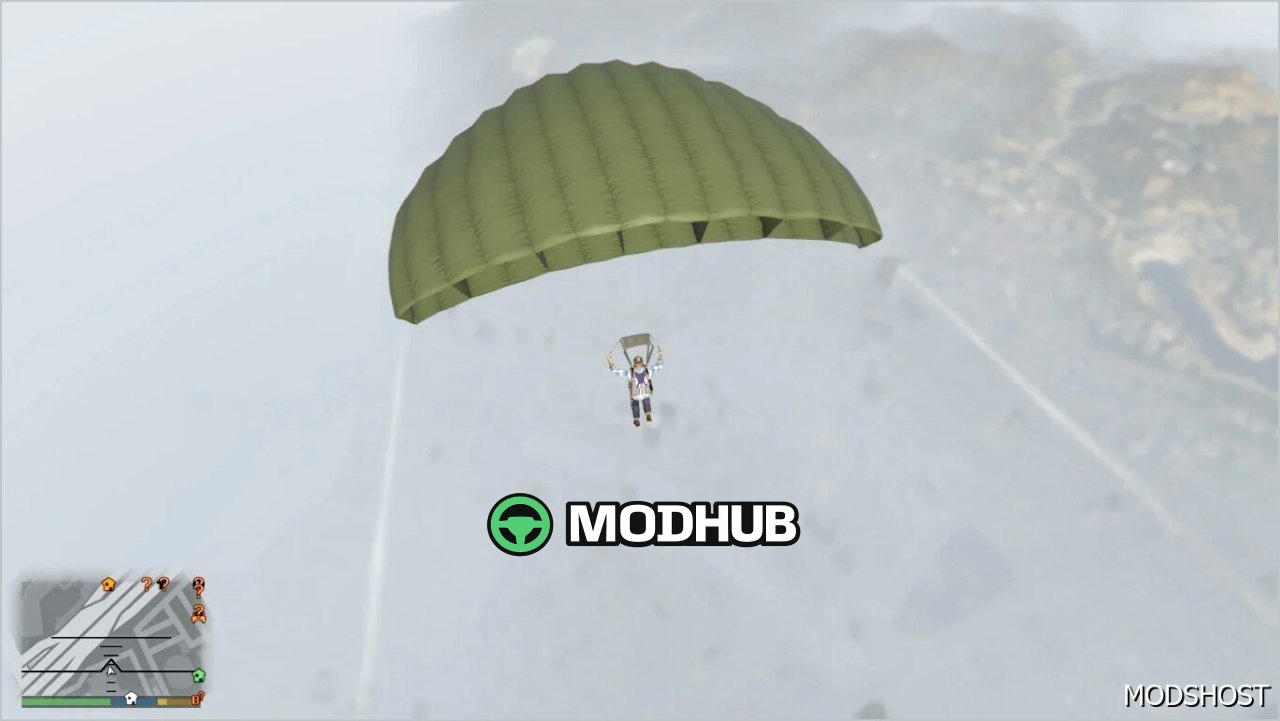 Парашут PUBG для GTA 5