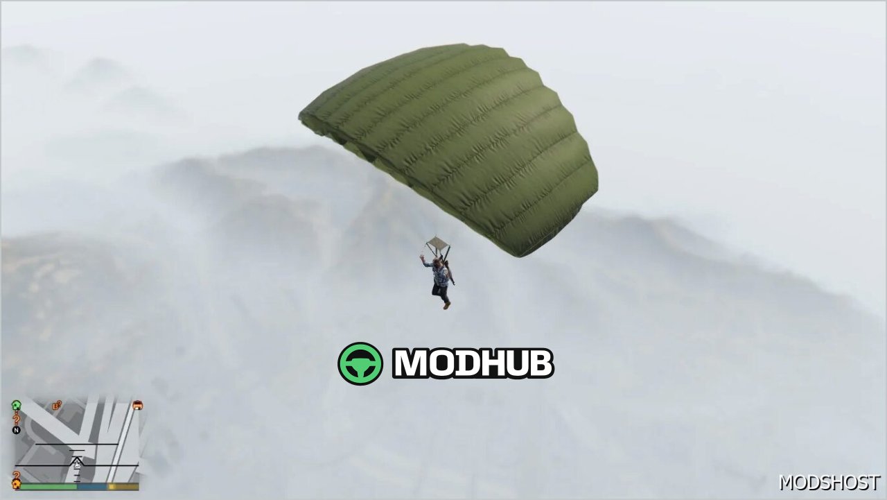 Парашут PUBG для GTA 5