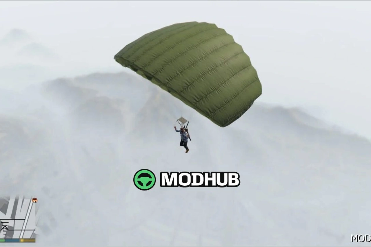Парашут PUBG для GTA 5 — 3