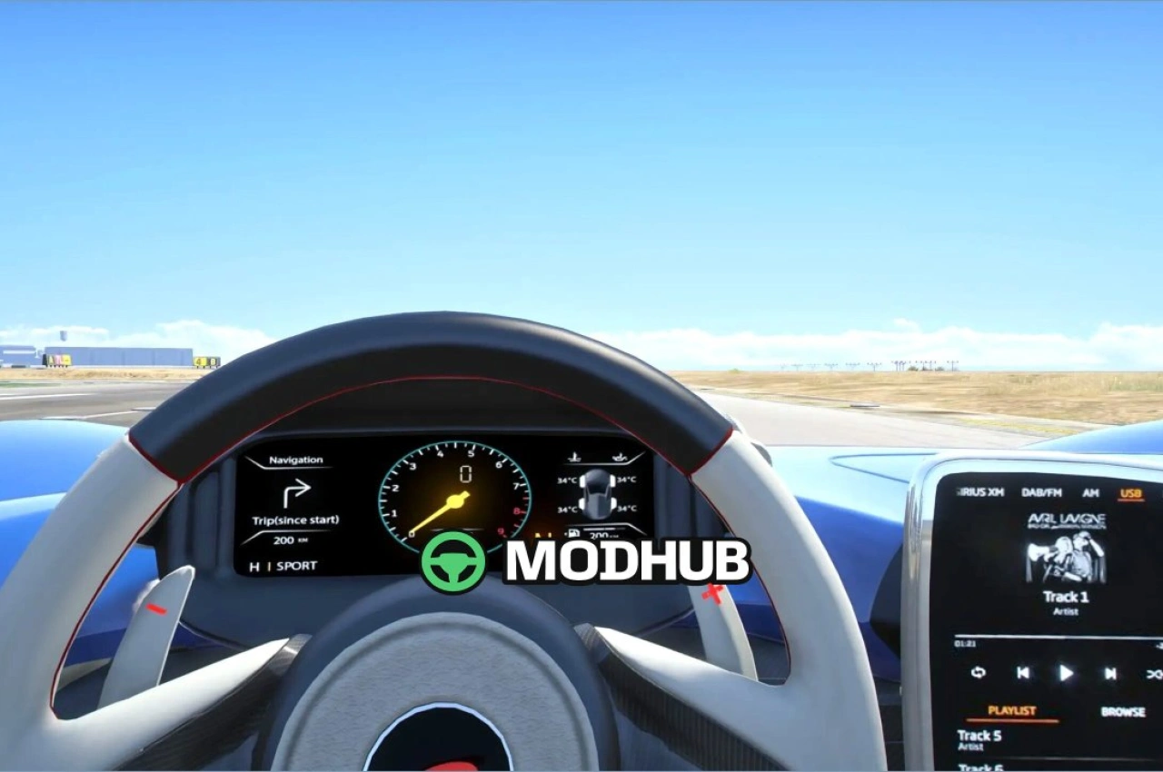 Автомобіль Mclaren Elva для GTA 5 — 1