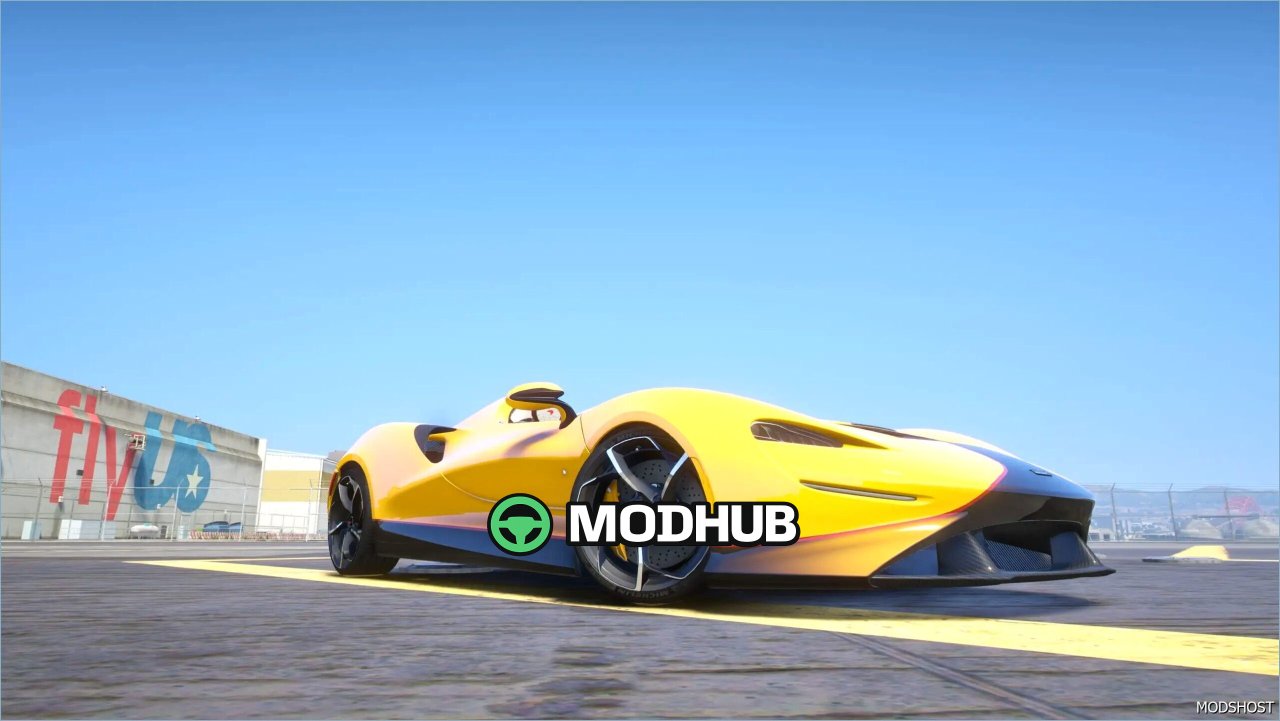 Автомобіль Mclaren Elva для GTA 5