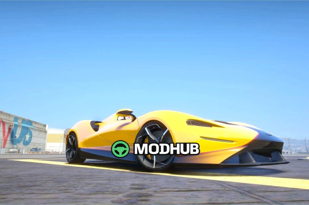 Автомобіль Mclaren Elva для GTA 5 — 2