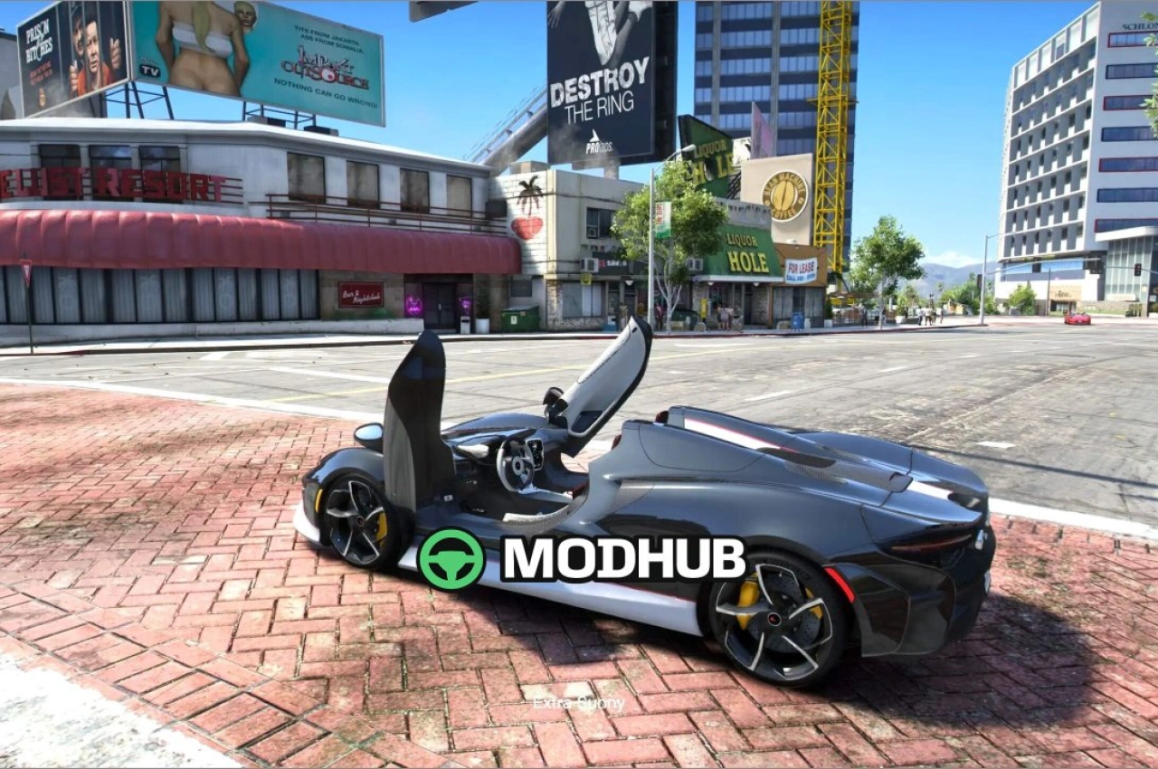 Автомобіль Mclaren Elva для GTA 5 — 3