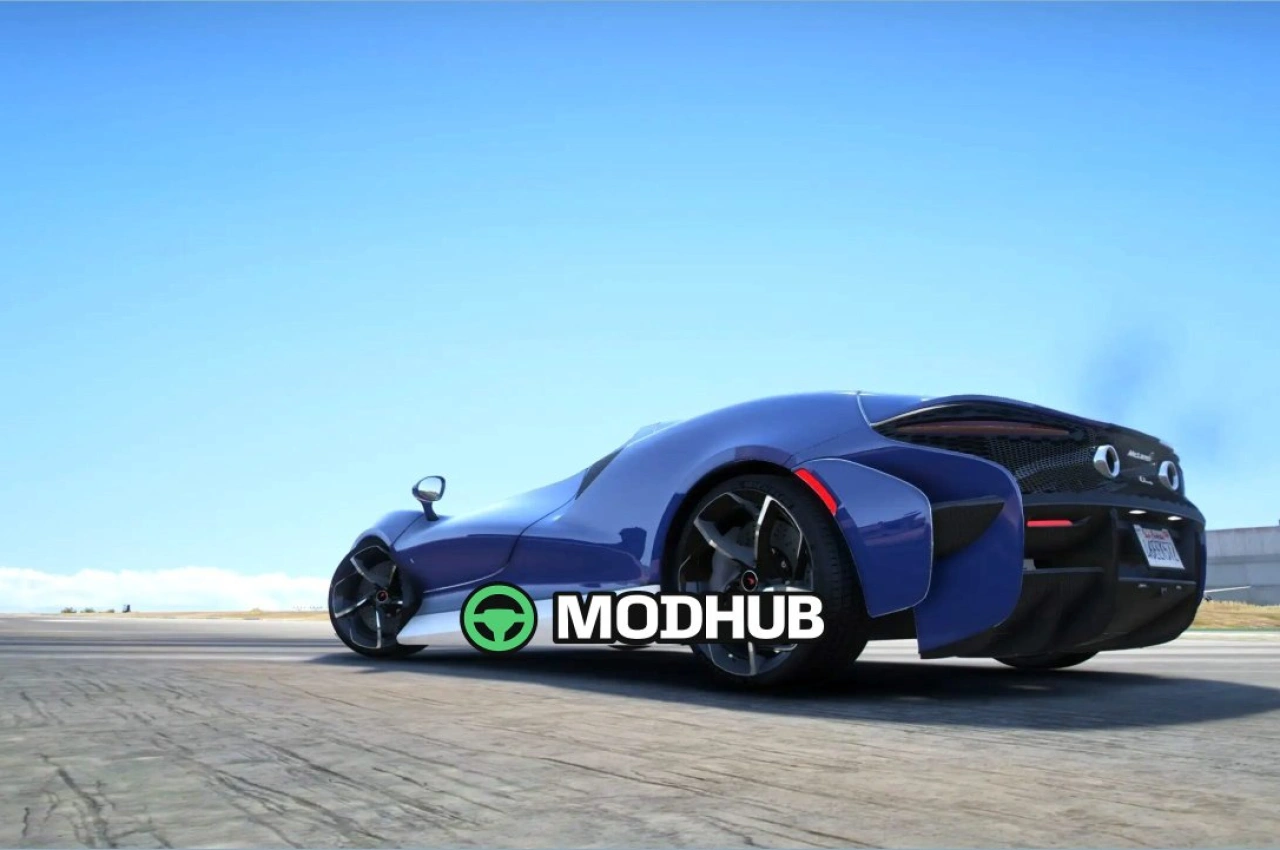 Автомобіль Mclaren Elva для GTA 5 — 4