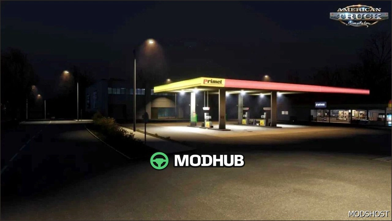 Вуличні ліхтарі PNG для Euro Truck Simulator 2