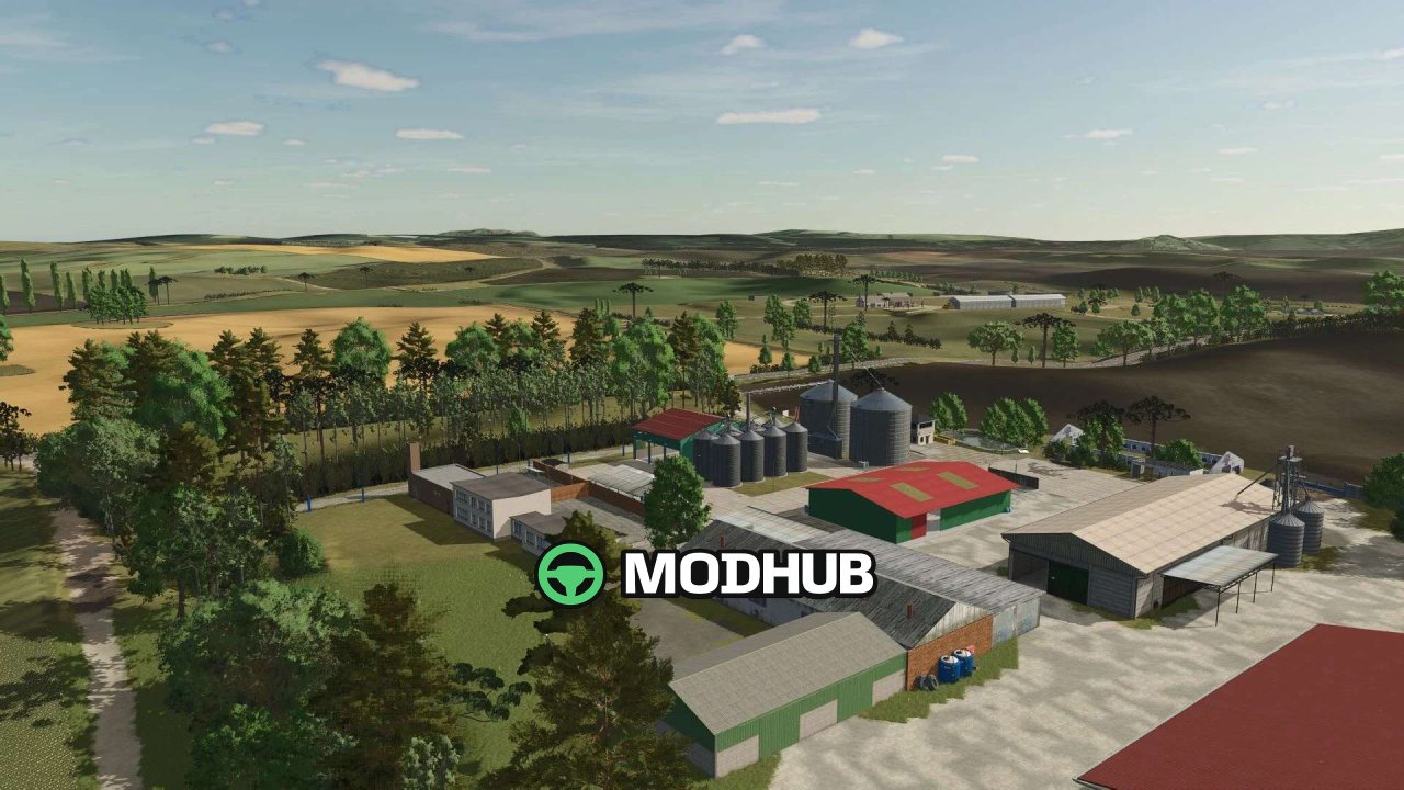 Нова Реалістична Карта SuedBrazil 4x Row Crop System v2.0.0.0 для FS25 — Південна Бразилія