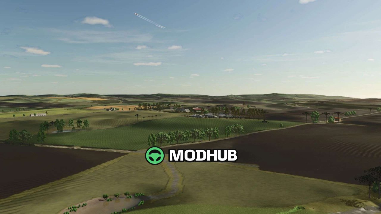 Нова Реалістична Карта SuedBrazil 4x Row Crop System v2.0.0.0 для FS25 — Південна Бразилія