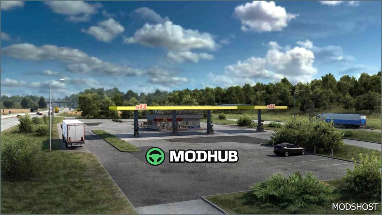 Echte Tankstellen V2.04.11 für Euro Truck Simulator 2