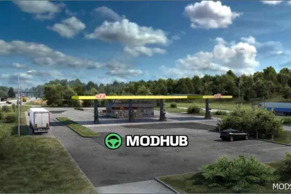 Real Companies GAS Stations V2.04.11 for Euro Truck Simulator 2