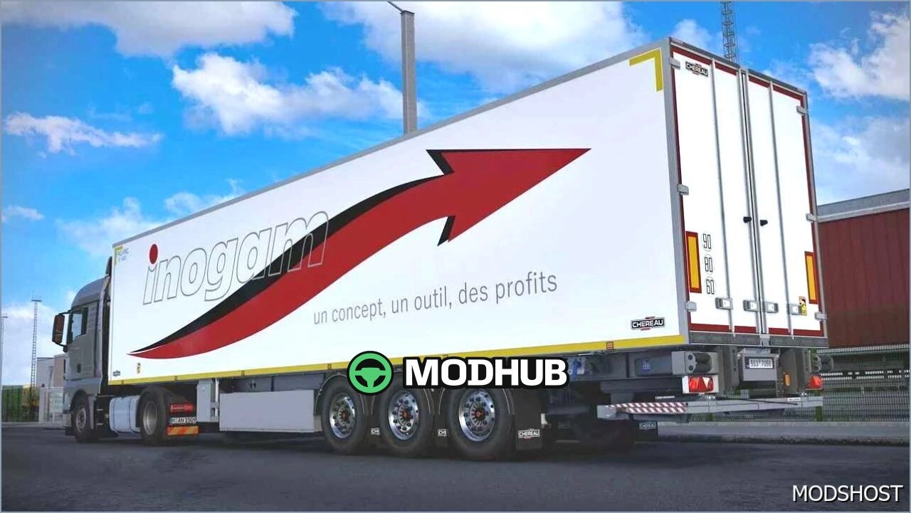 Причіп Chereau Inogam V1.1 для Euro Truck Simulator 2