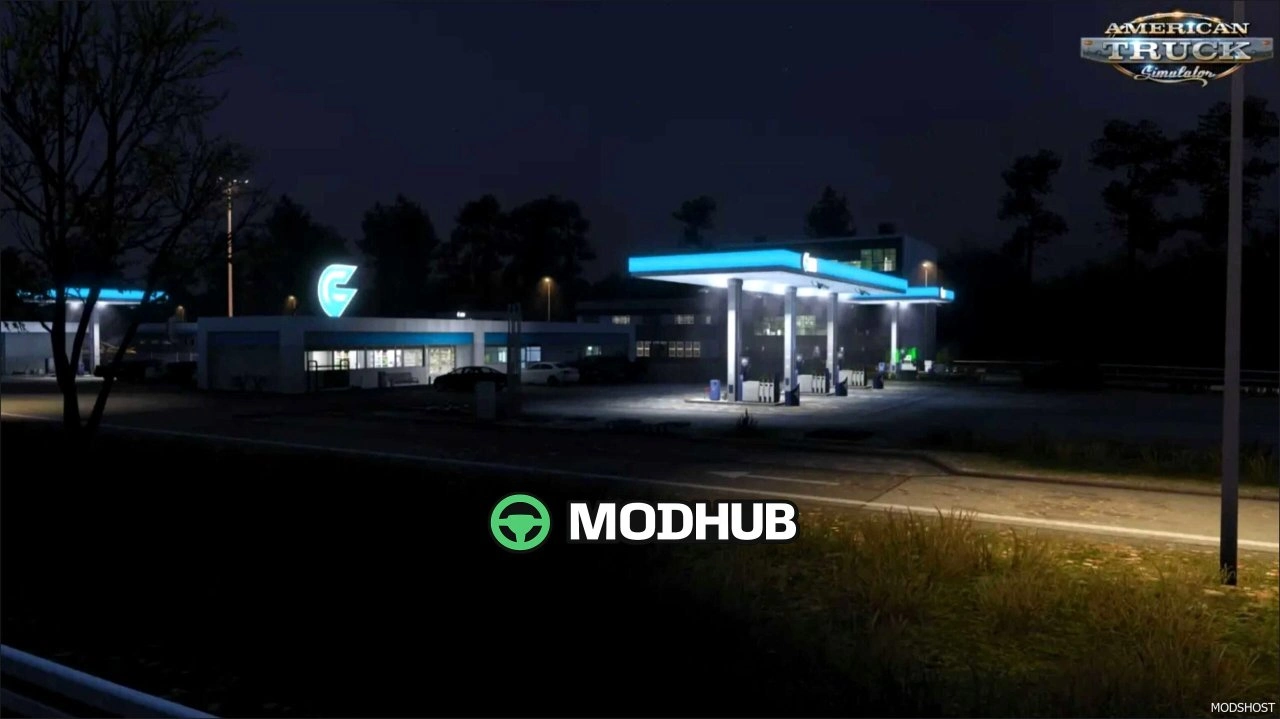 Вуличні ліхтарі PNG для American Truck Simulator