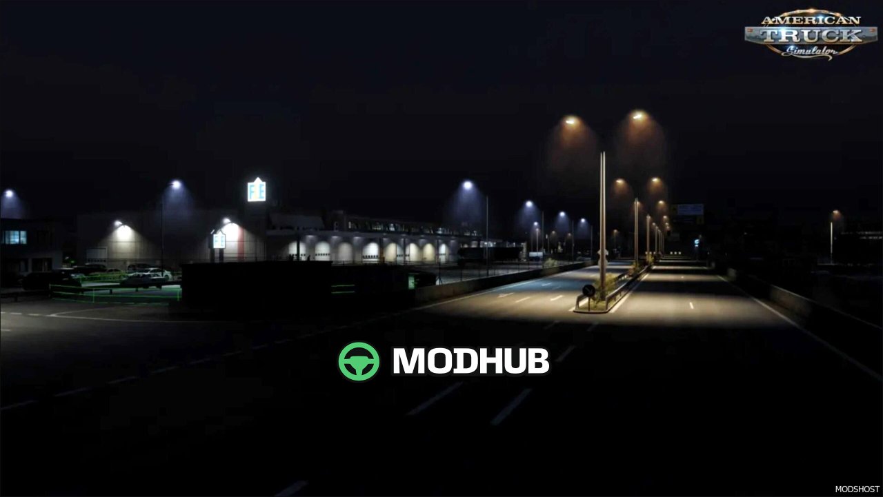 Вуличні ліхтарі PNG для American Truck Simulator