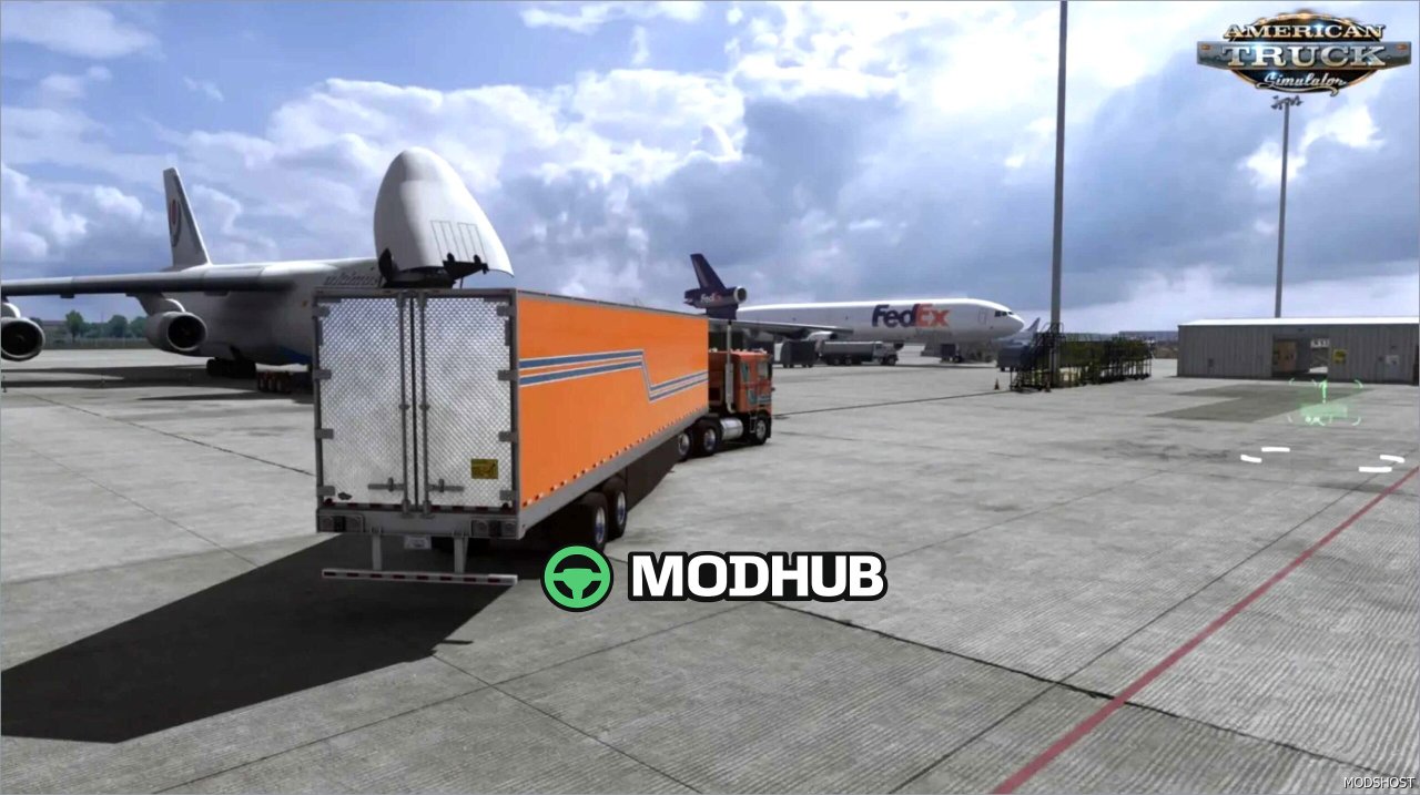 Мод PNG Real AIR Traffic 1.58 для American Truck Simulator