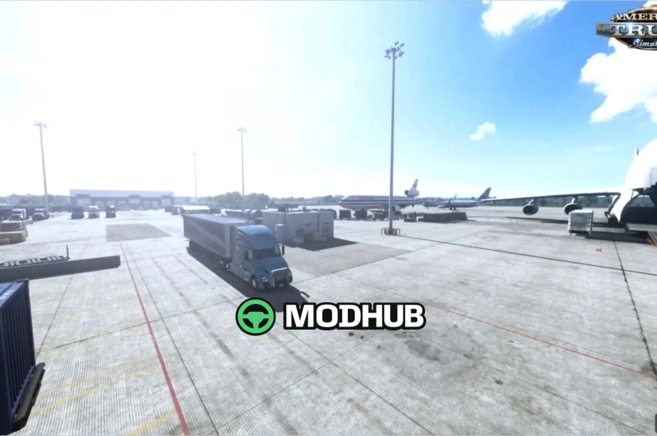 Мод PNG Real AIR Traffic 1.58 для American Truck Simulator — 3