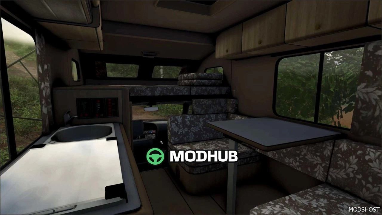Автомобіль Toyota Hilux Galaxy 4×4 Camper для Farming Simulator 25