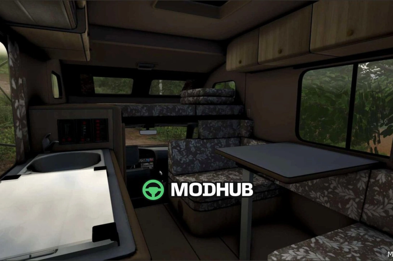 Автомобіль Toyota Hilux Galaxy 4×4 Camper для Farming Simulator 25 — 1