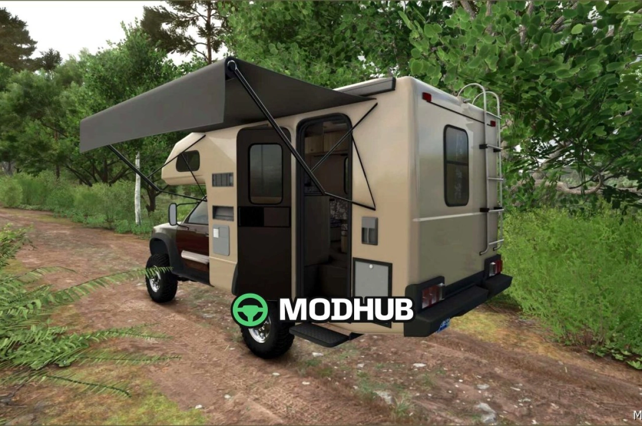 Автомобіль Toyota Hilux Galaxy 4×4 Camper для Farming Simulator 25 — 2