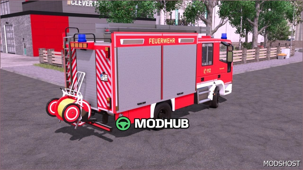 Рулон шланга Пожежної служби для Farming Simulator 25