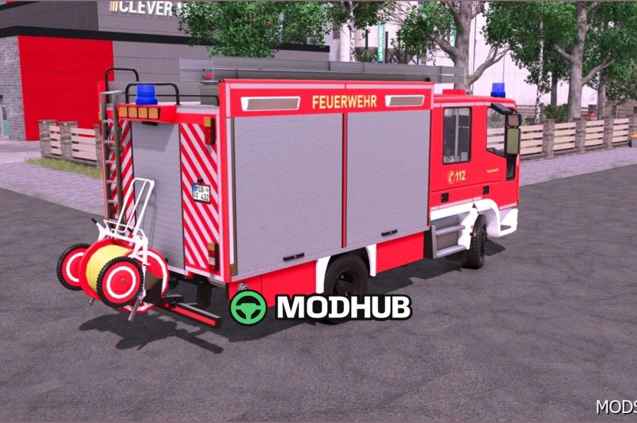 Рулон шланга Пожежної служби для Farming Simulator 25 — 1