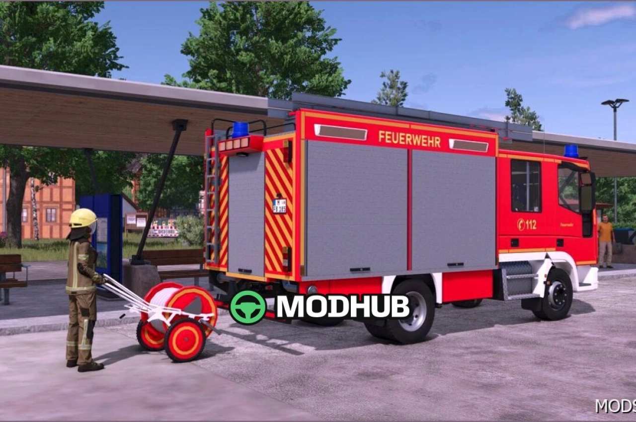 Рулон шланга Пожежної служби для Farming Simulator 25 — 2