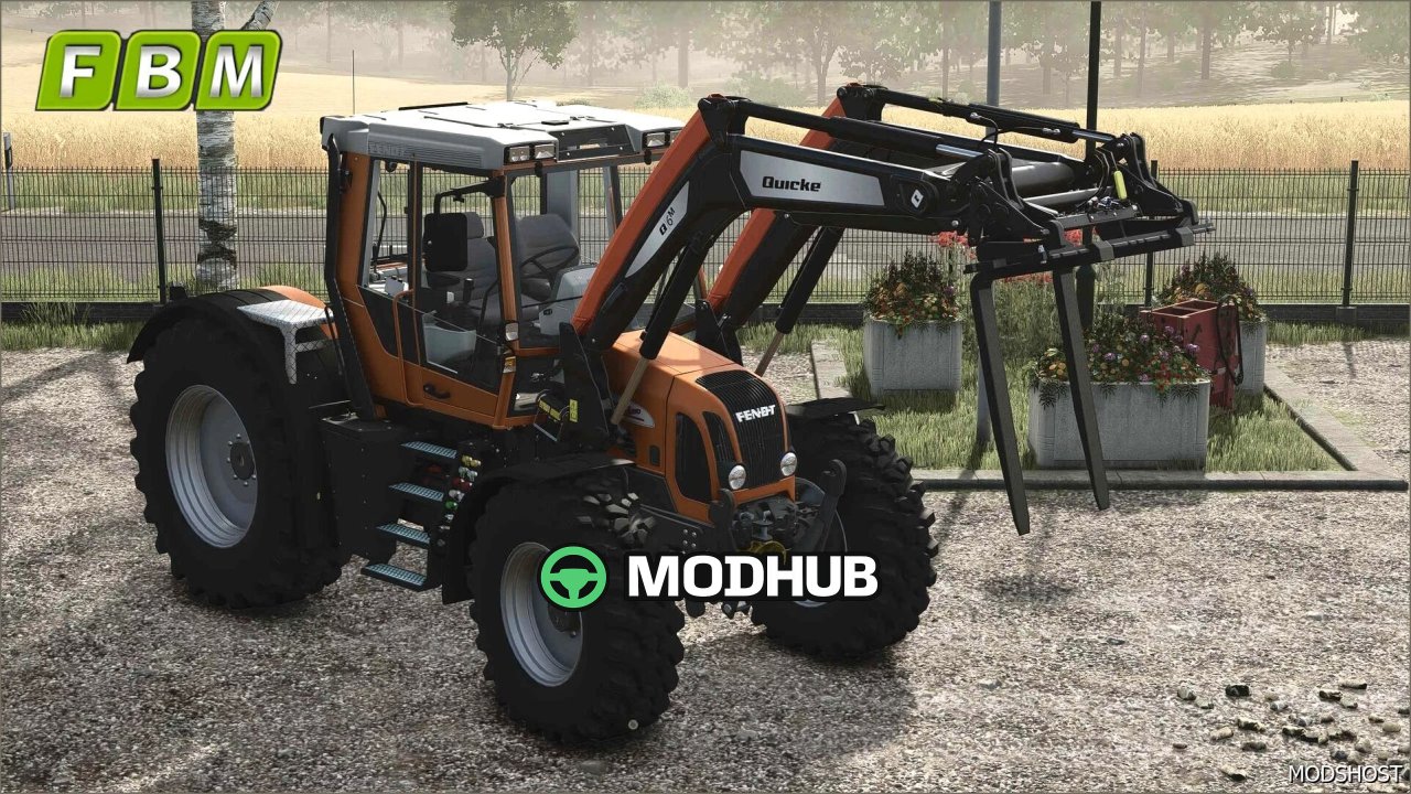 Трактор Fendt EVO 828 для Farming Simulator 25