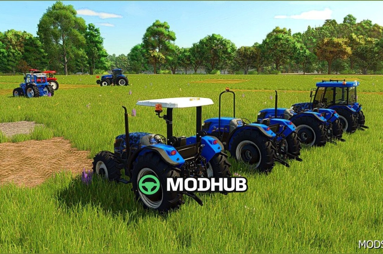 Traktor NEW Holland TT75 Edit do Farming Simulator 25