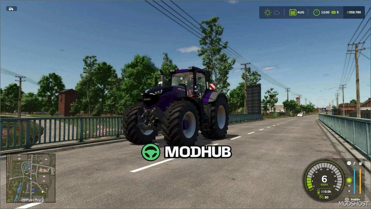 Трактор Fendt Vario 1000 для Farming Simulator 25