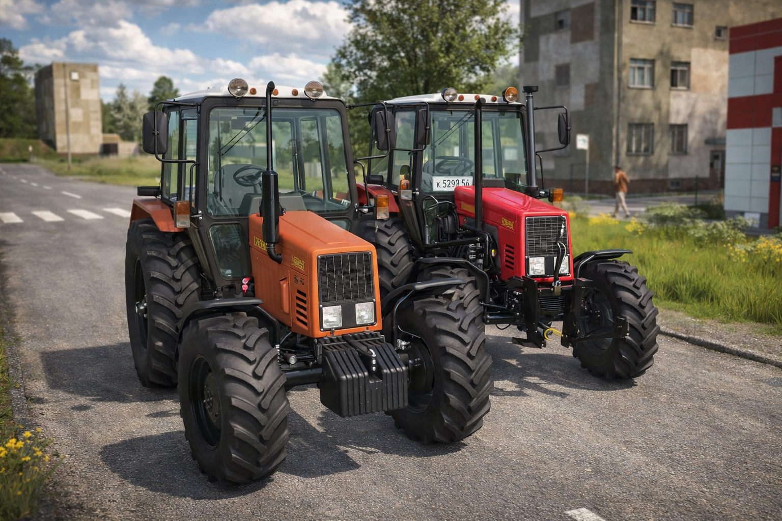 Mod na ciągnik MTZ 9522 Turbo dla Farming Simulator 25