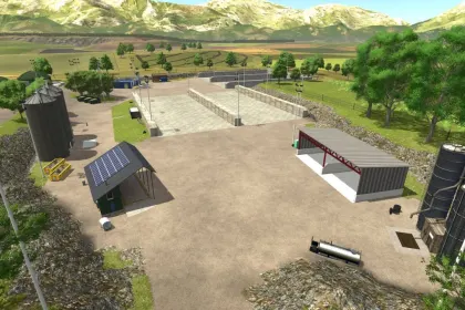 Нова Карта Altkirch in Alsace для Farming Simulator 25 — 51 Виробництво та Багато Полів