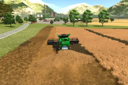 Нова Карта Altkirch in Alsace для Farming Simulator 25 — 51 Виробництво та Багато Полів