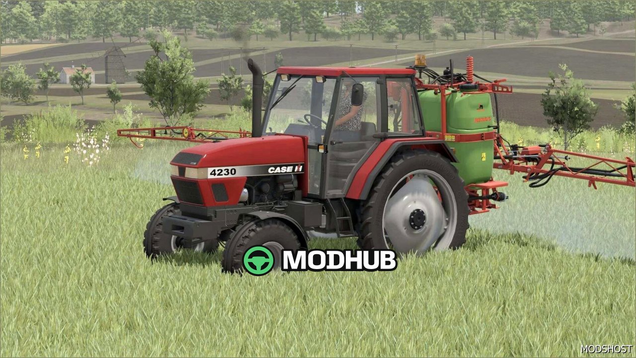 Трактор Case IH 4200 Series для Farming Simulator 25