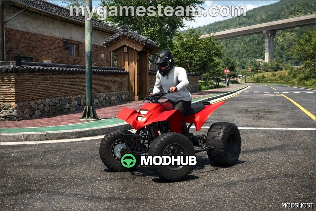 Спортивний ATV мотоцикл для Farming Simulator 25