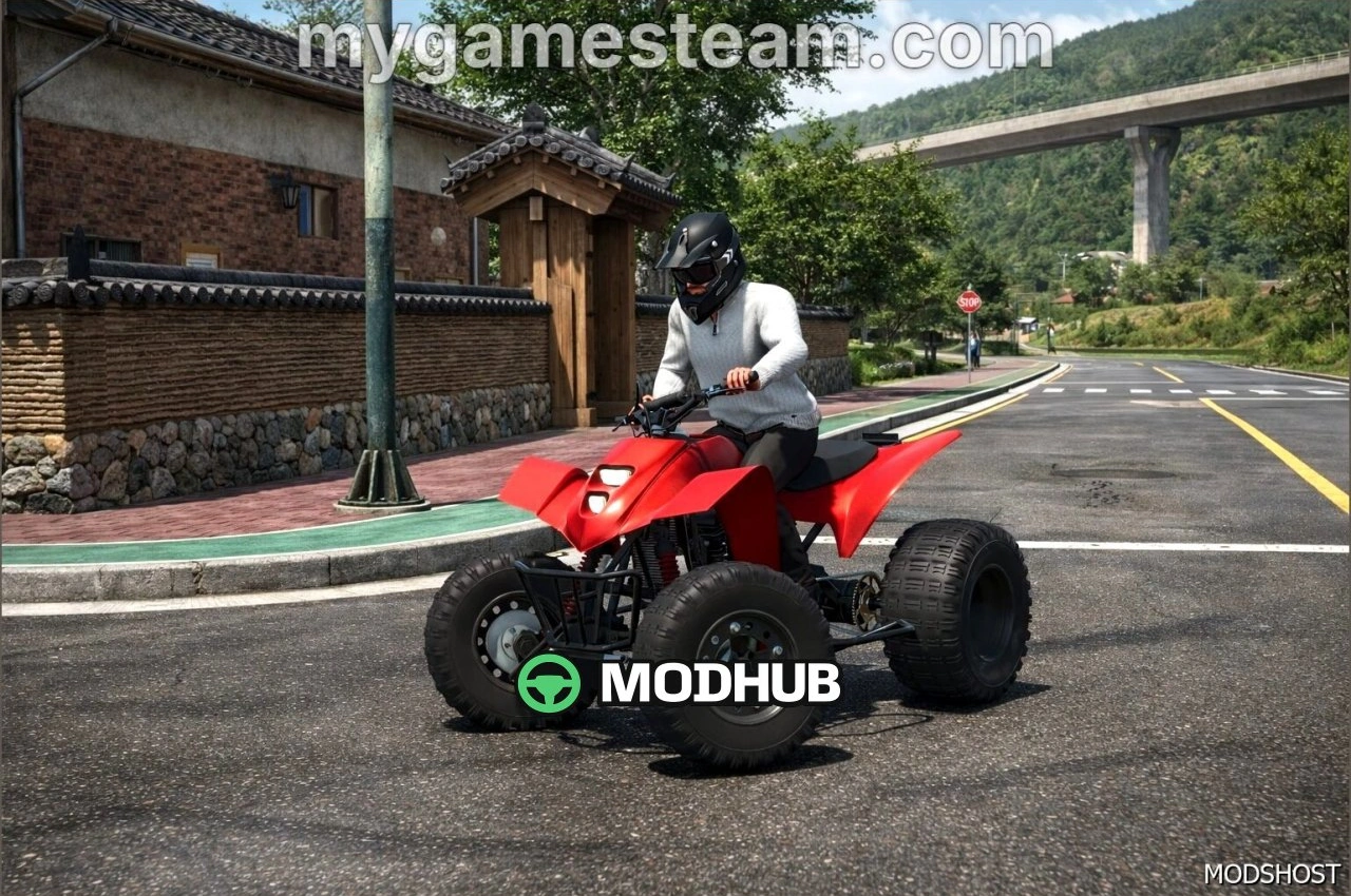 Спортивний ATV мотоцикл для Farming Simulator 25 — 1