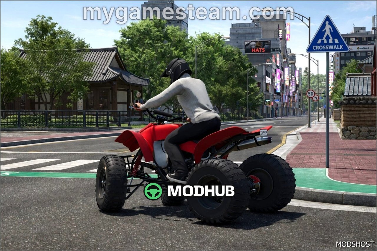 Спортивний ATV мотоцикл для Farming Simulator 25
