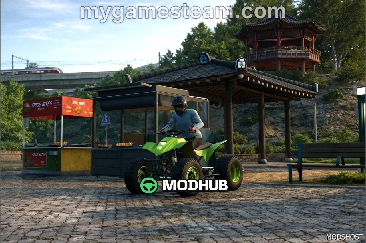 Спортивний ATV мотоцикл для Farming Simulator 25 — 3