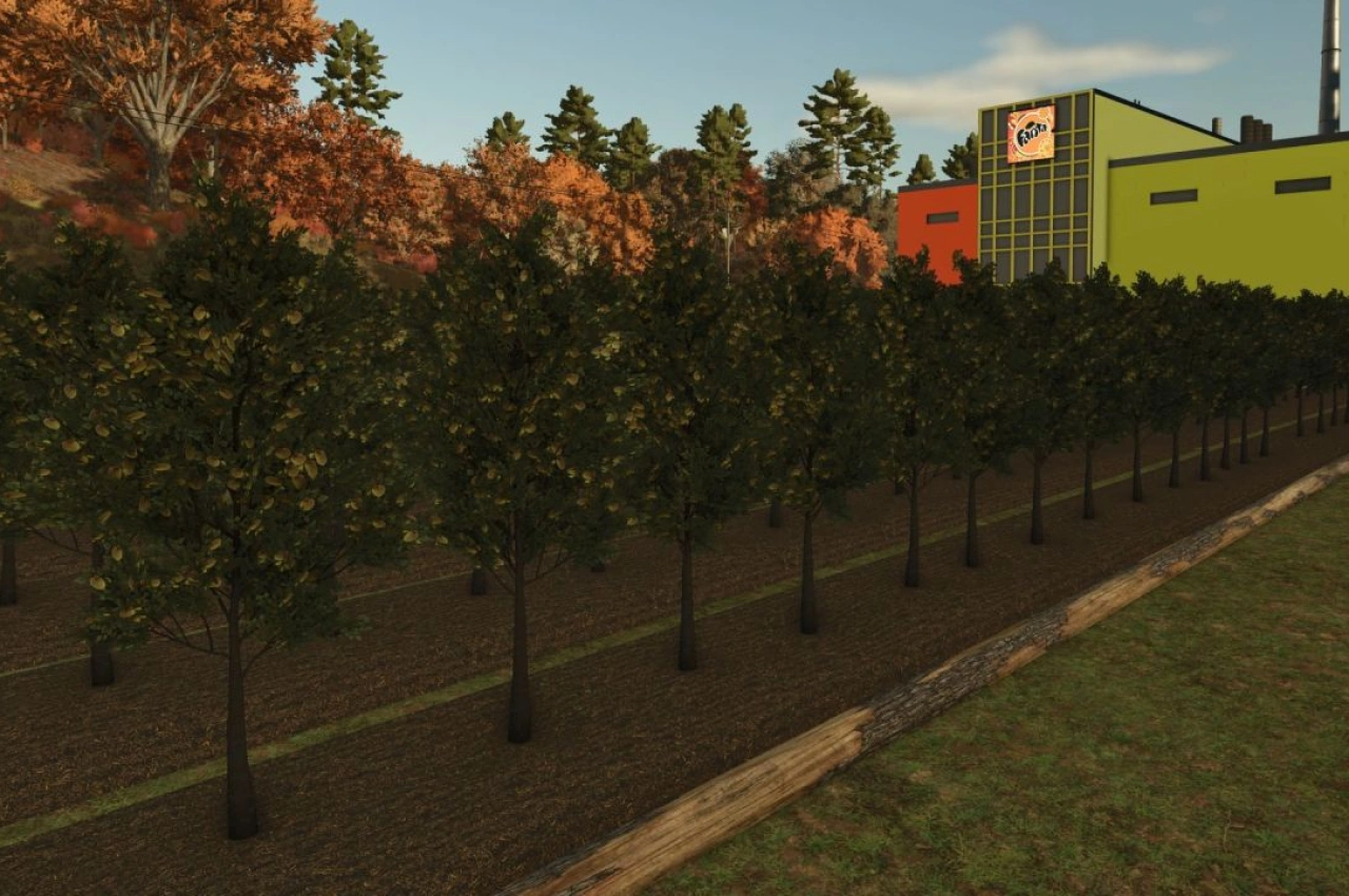 Фруктова теплиця 1.2.2.0 для Farming Simulator 25 — 1