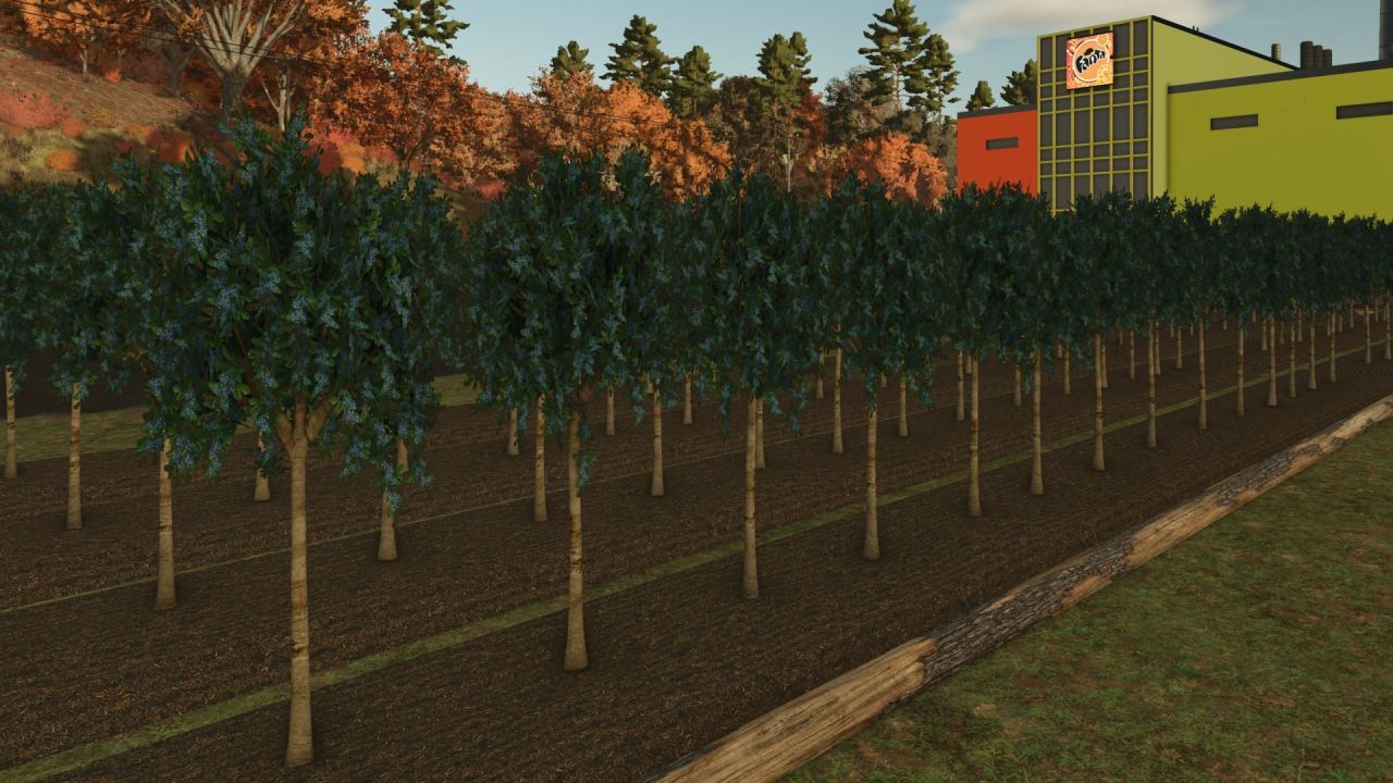 Фруктова теплиця 1.2.2.0 для Farming Simulator 25