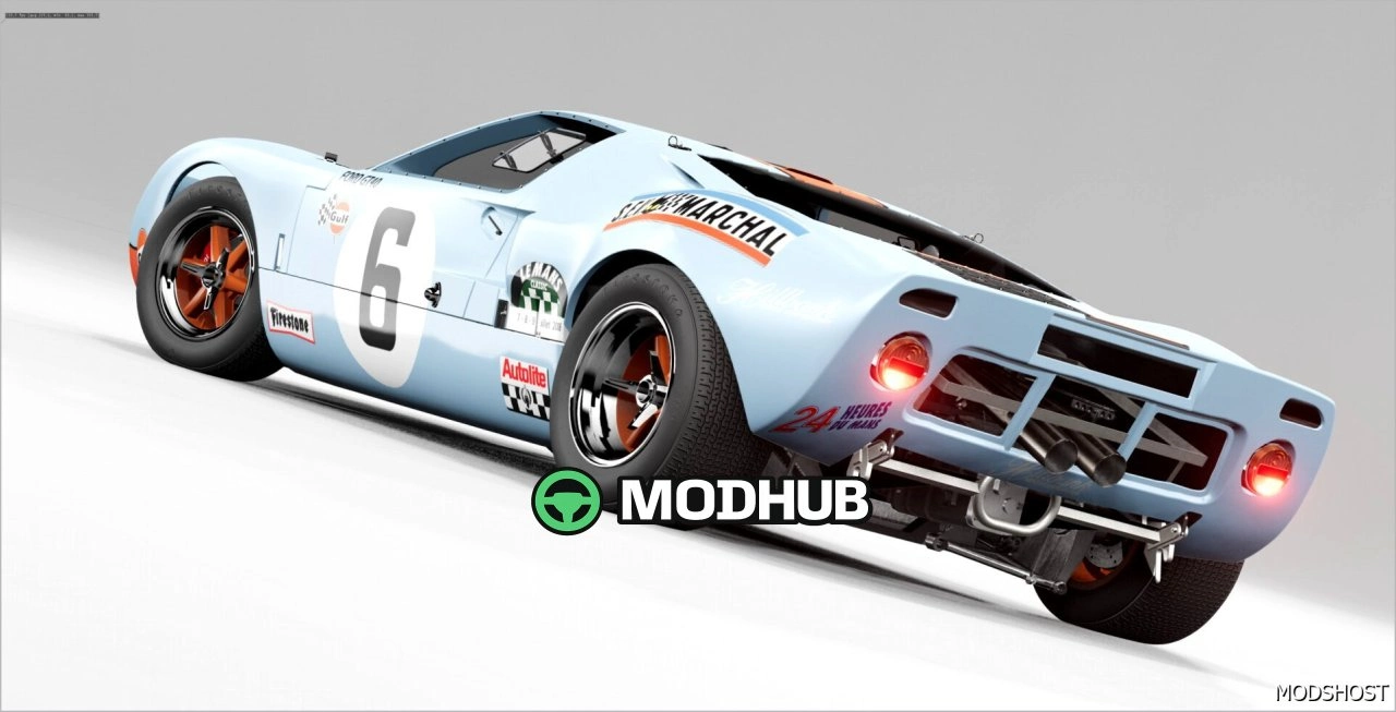 Автомобіль Ford GT40 1965 для BeamNG.drive