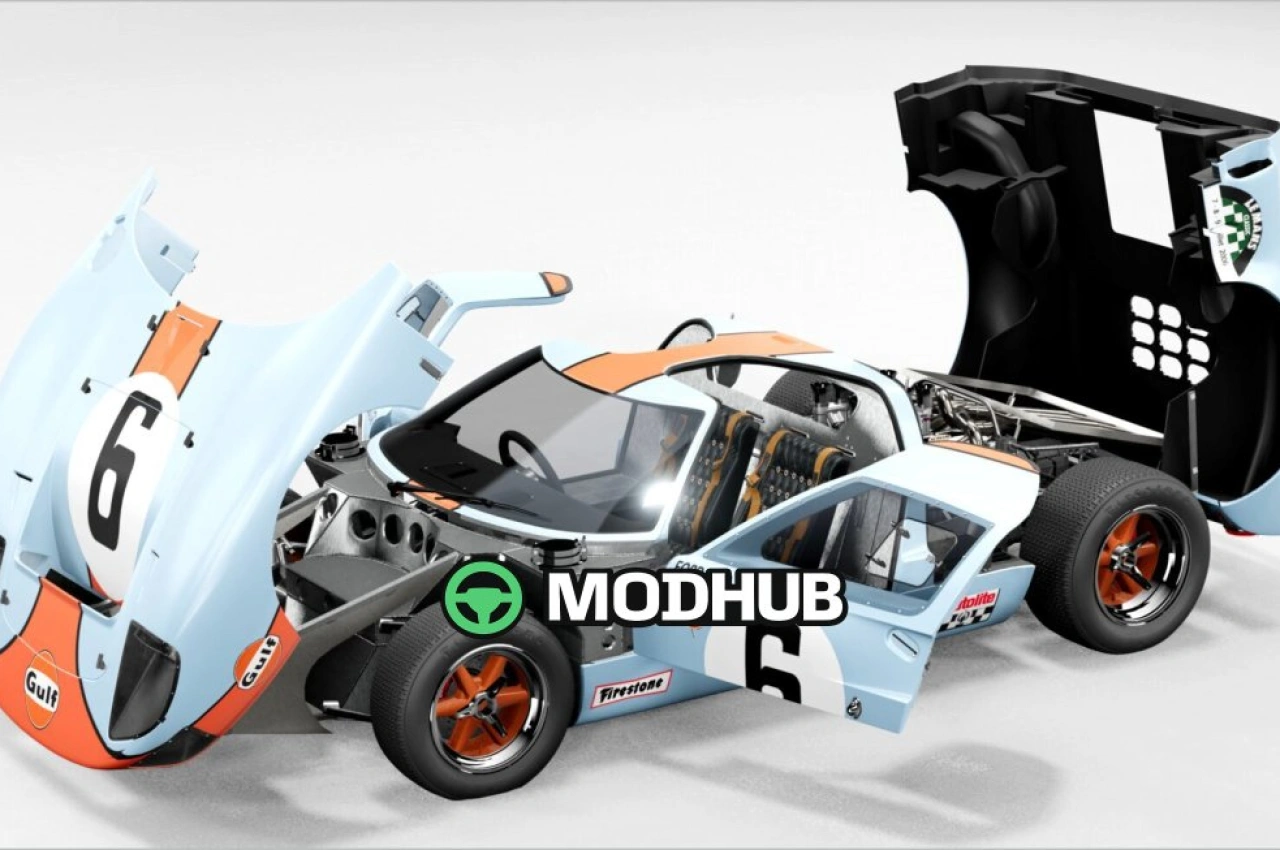 Автомобіль Ford GT40 1965 для BeamNG.drive — 2