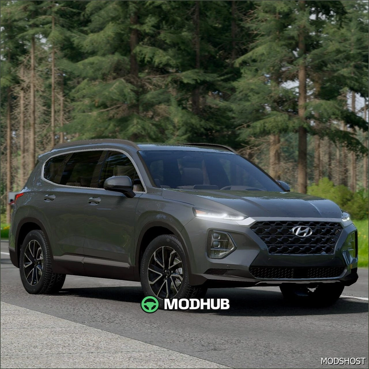 Позашляховик Hyundai Santa FE V2 для BeamNG.drive