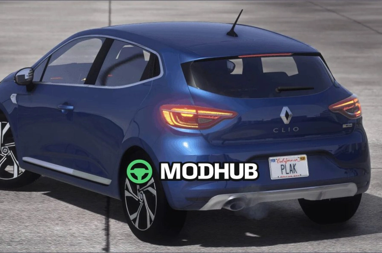 Автомобіль Renault Clio RS Line 2020 для GTA 5 — 2