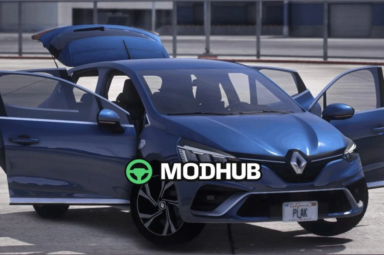 Автомобіль Renault Clio RS Line 2020 для GTA 5 — 5
