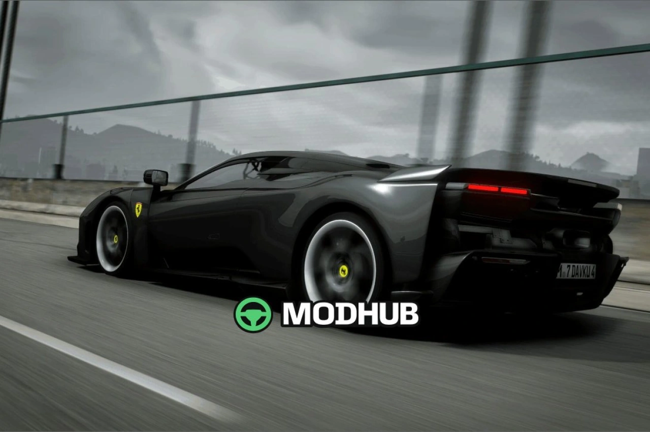 Автомобіль Ferrari F80 Full Carbon Exposed для GTA 5 — 2