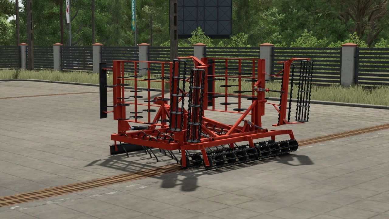 Effiziente Sähmaschine Satex 5m für Farming Simulator 25 — Breite 5 m und Schnelle Arbeit