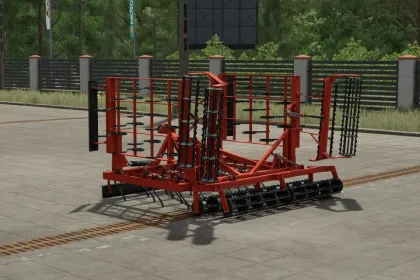 Effiziente Sähmaschine Satex 5m für Farming Simulator 25 — Breite 5 m und Schnelle Arbeit — 2