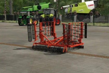 Effiziente Sähmaschine Satex 5m für Farming Simulator 25 — Breite 5 m und Schnelle Arbeit — 3